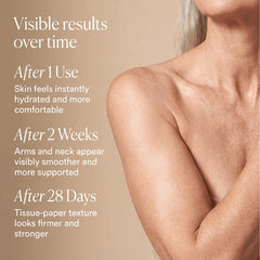 Applying Deep Firming Body Cream