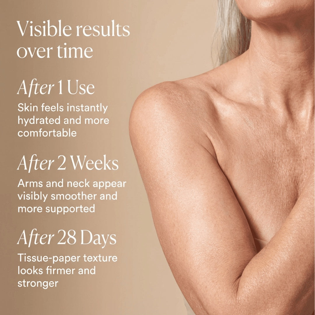 Applying Deep Firming Body Cream