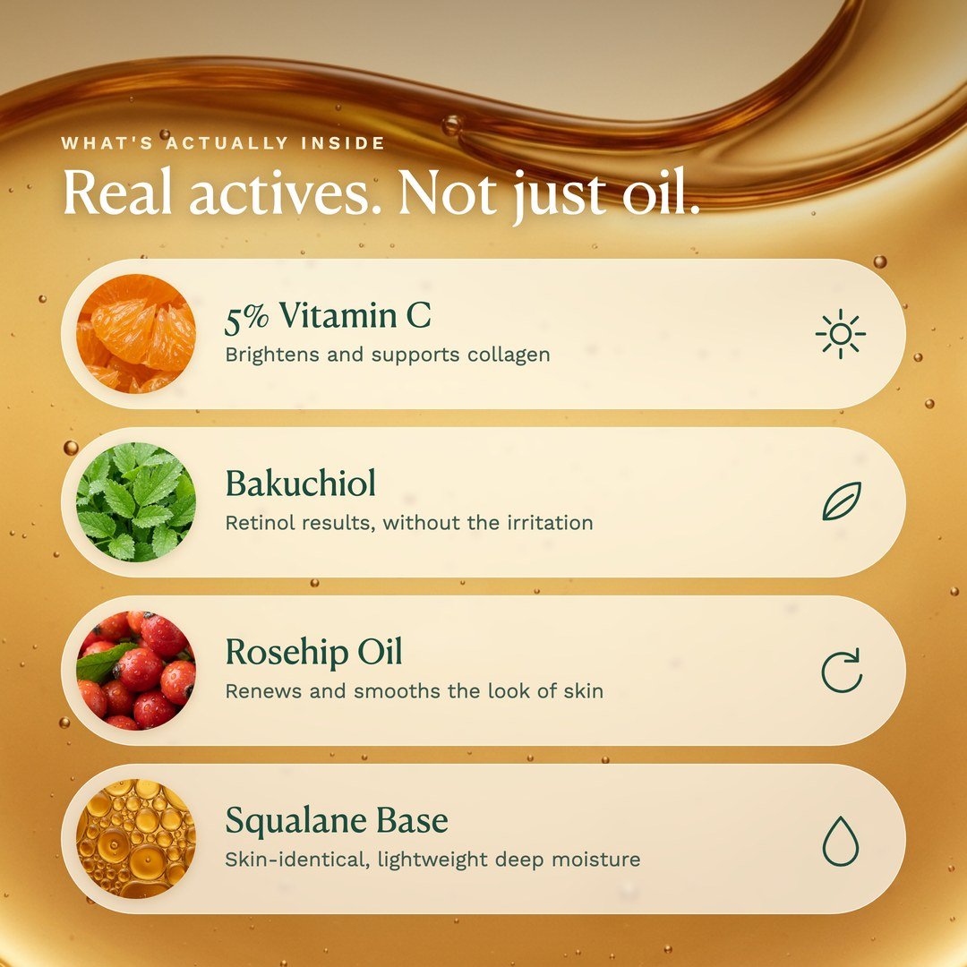 Key ingredients in Overnight Firming Oil